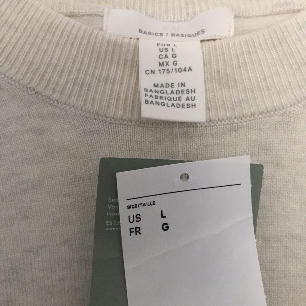 H&M fine knit tshirt - Picture 5 of 9